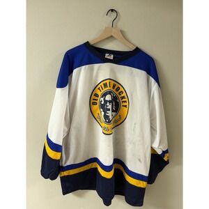 Vintage Eddie Shore Hockey Jersey Collectible Mens Xl Made In Canada